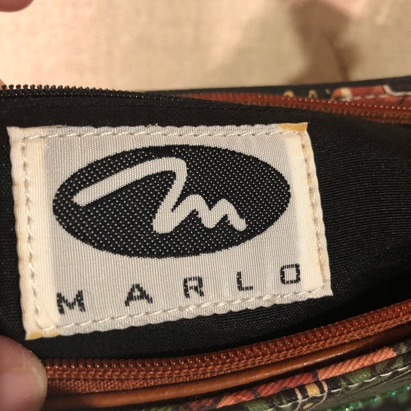 Marlo graphic with beads Handbag - Picture 4 of 6